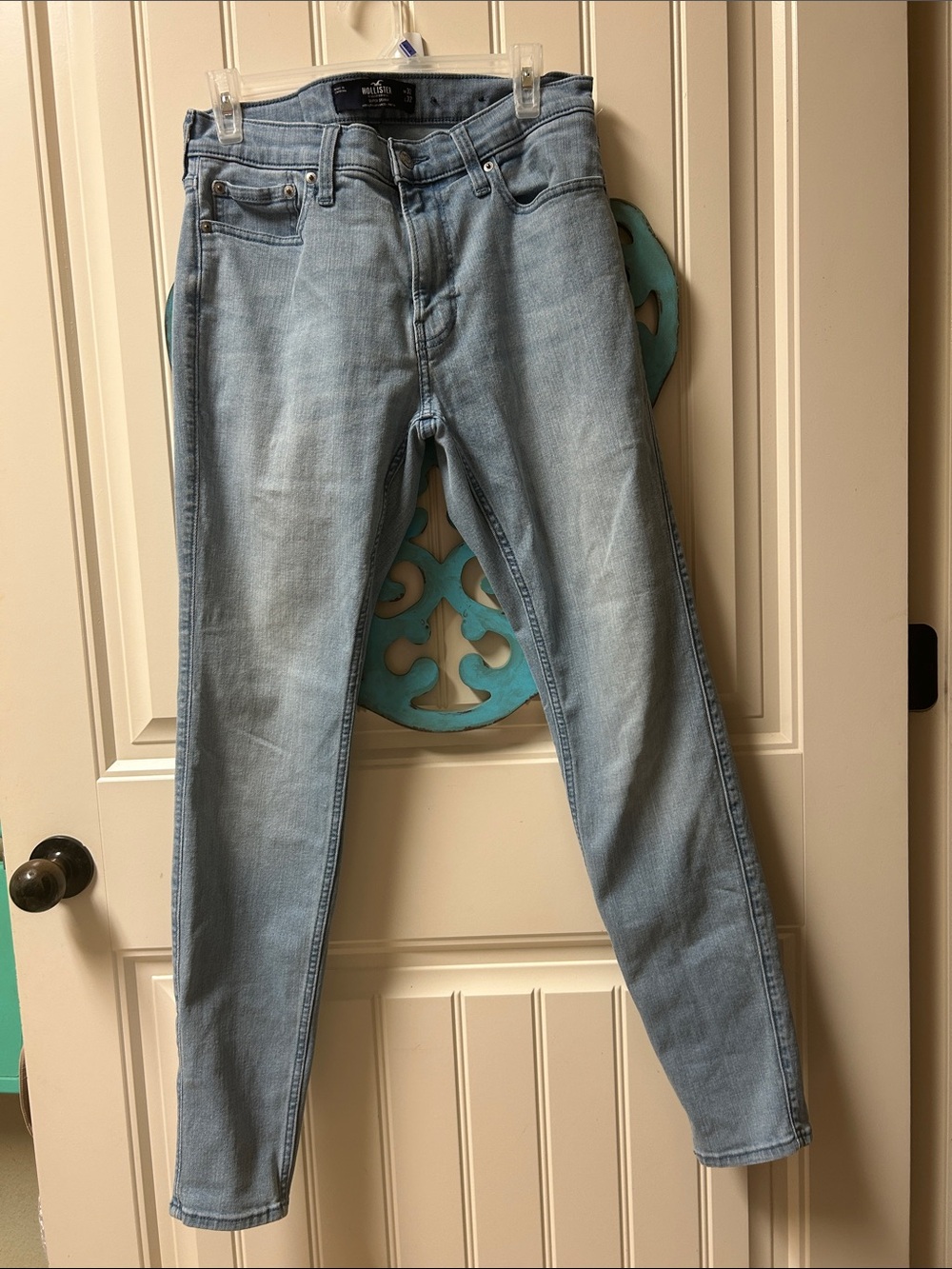 Hollister Light Wash Skinny Men's Jeans